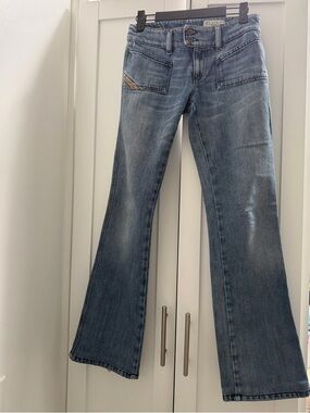 Diesel Light Blue Bootcut Women’s Jeans y2k 2000s